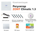 ZONT Climatic 1.3 Погодозависимый автоматический GSM / Wi-Fi регулятор (1 ГВС + 3 прямых/смесительных) с доставкой в Нижний Новгород